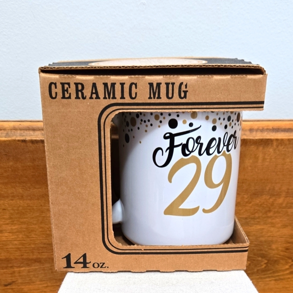 Carson Forever 29 Ceramic Mug 14 Ounce New In Box